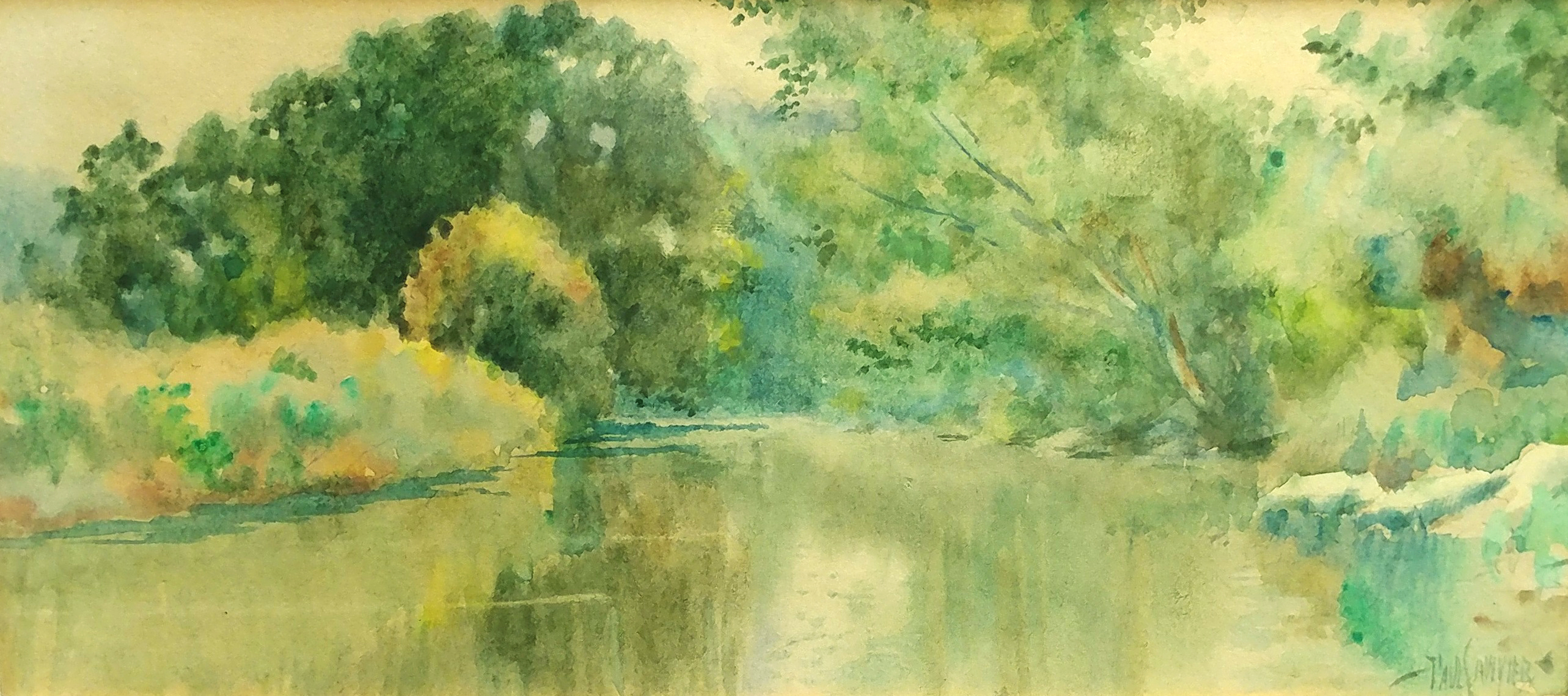 Benson Creek watercolor