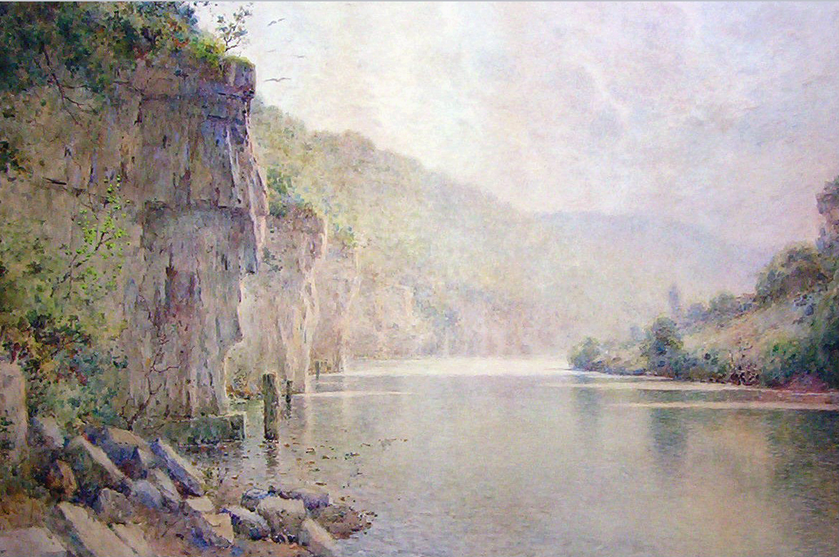 The Palisades watercolor