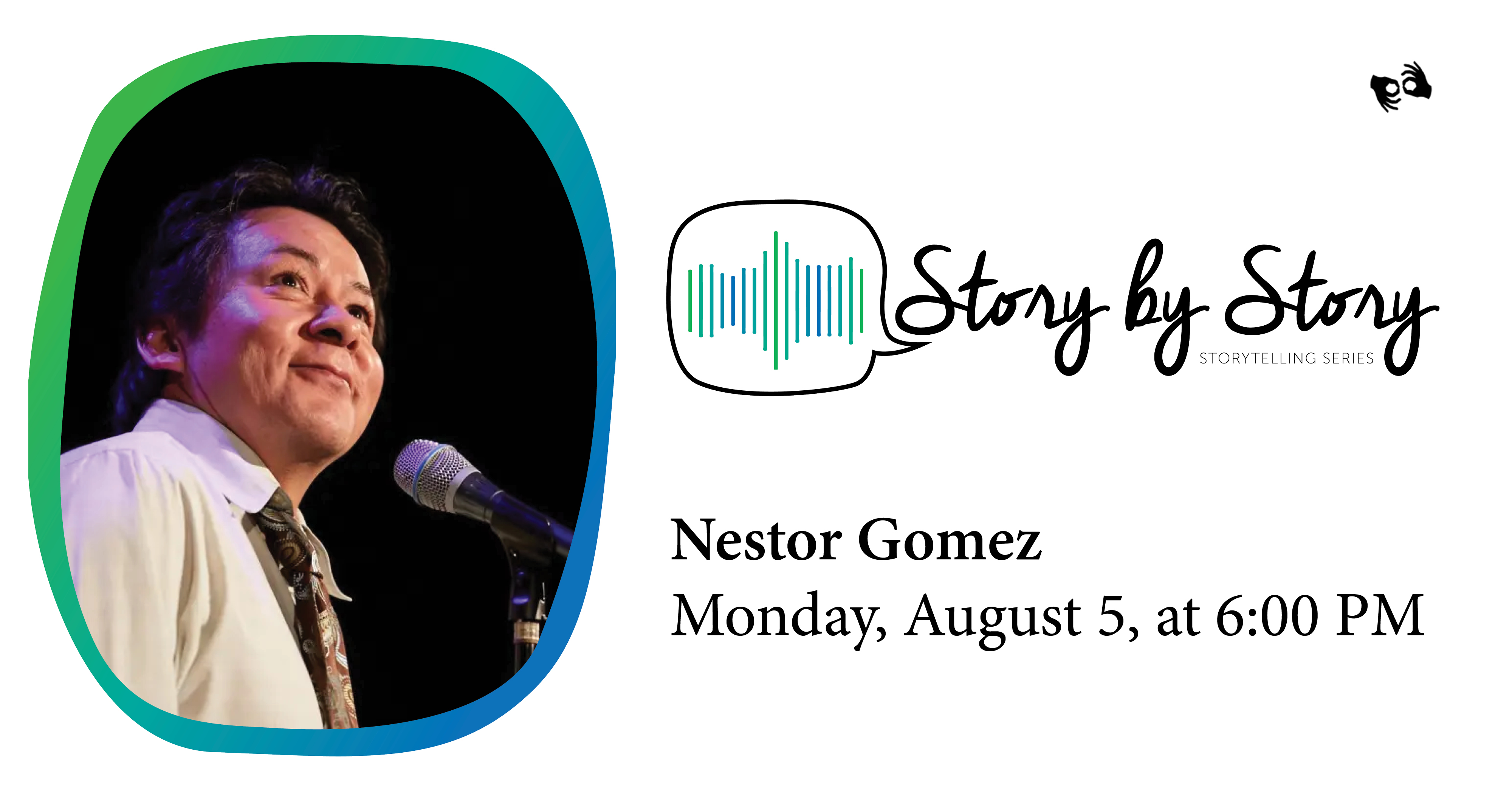 Photo of storyteller Nestor Gomez