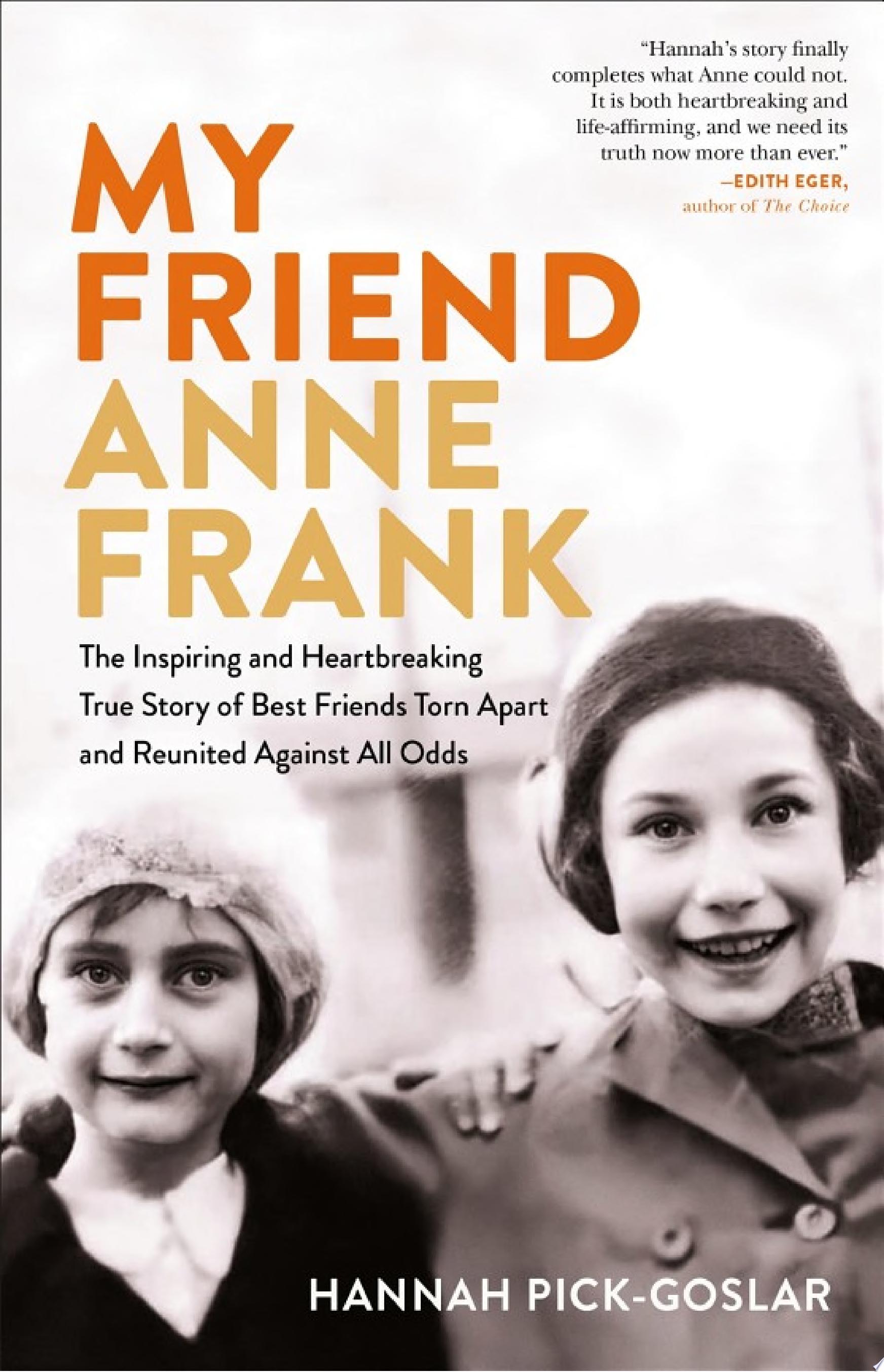 Image for "My Friend Anne Frank"