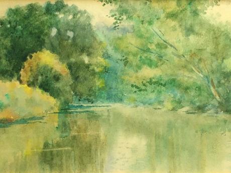 Benson Creek watercolor