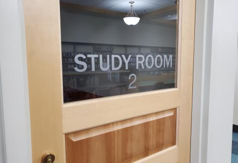Study Room 2 door