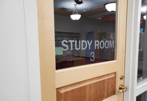 Study Room 3 door