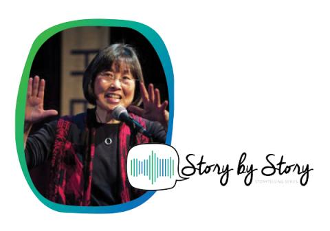 Photo of storyteller, Anne Shimojima
